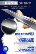 Bread Knife 8"