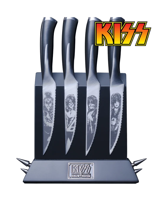 4 Piece Steak Knife Set | KISS™ x Dalstrong Collection | Dalstrong ©