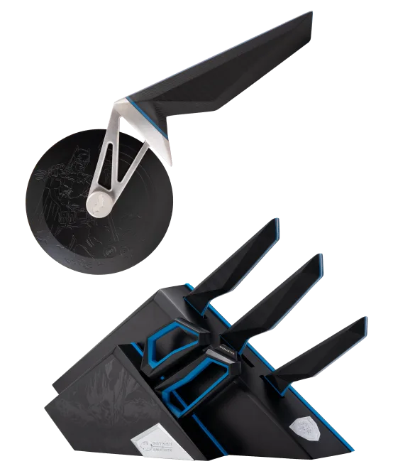 Batman™ Edition Bundle _ Batman™ Edition Bundle | Knife Block Set + Pizza Wheel | Dalstrong © _ 1