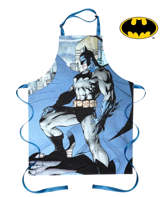Chef's Apron | Batman™ Edition | Blue Legend | 100% Breathable Cotton | Dalstrong ©