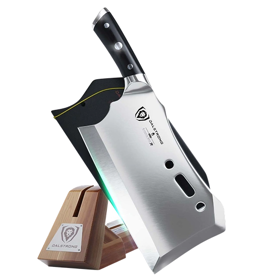 Meat Cleaver 9" with Stand 