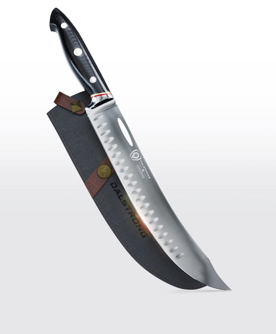 Butcher & Breaking Knife 10" | Cimiter Meat Slicer | Centurion Series | Dalstrong ©