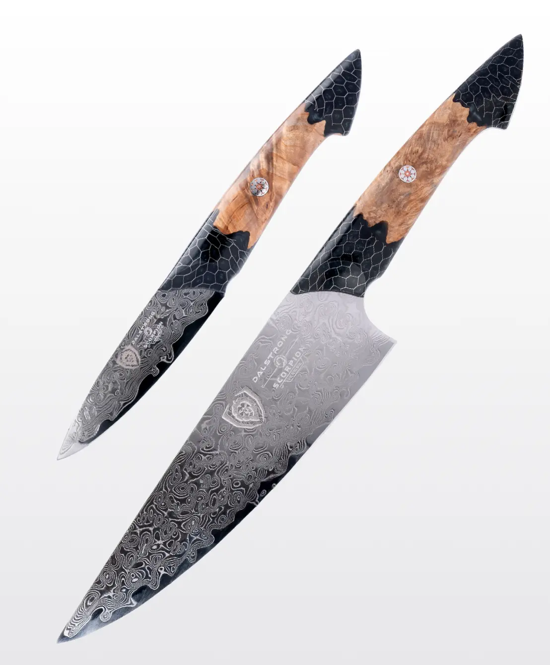 The Scorpion Series _ 2 Piece Set | Chef Knife & Paring Knife | The Scorpion Series | Venom Edition | Dalstrong © _ 1