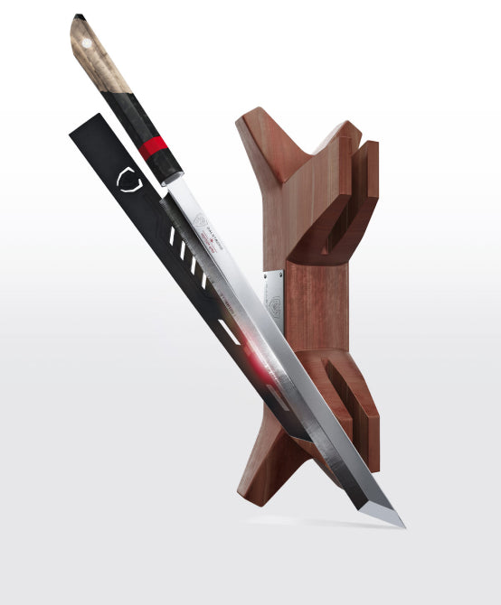 Titan Slicer 17" | Included Display Stand | Firestorm Alpha Series | Dalstrong ©