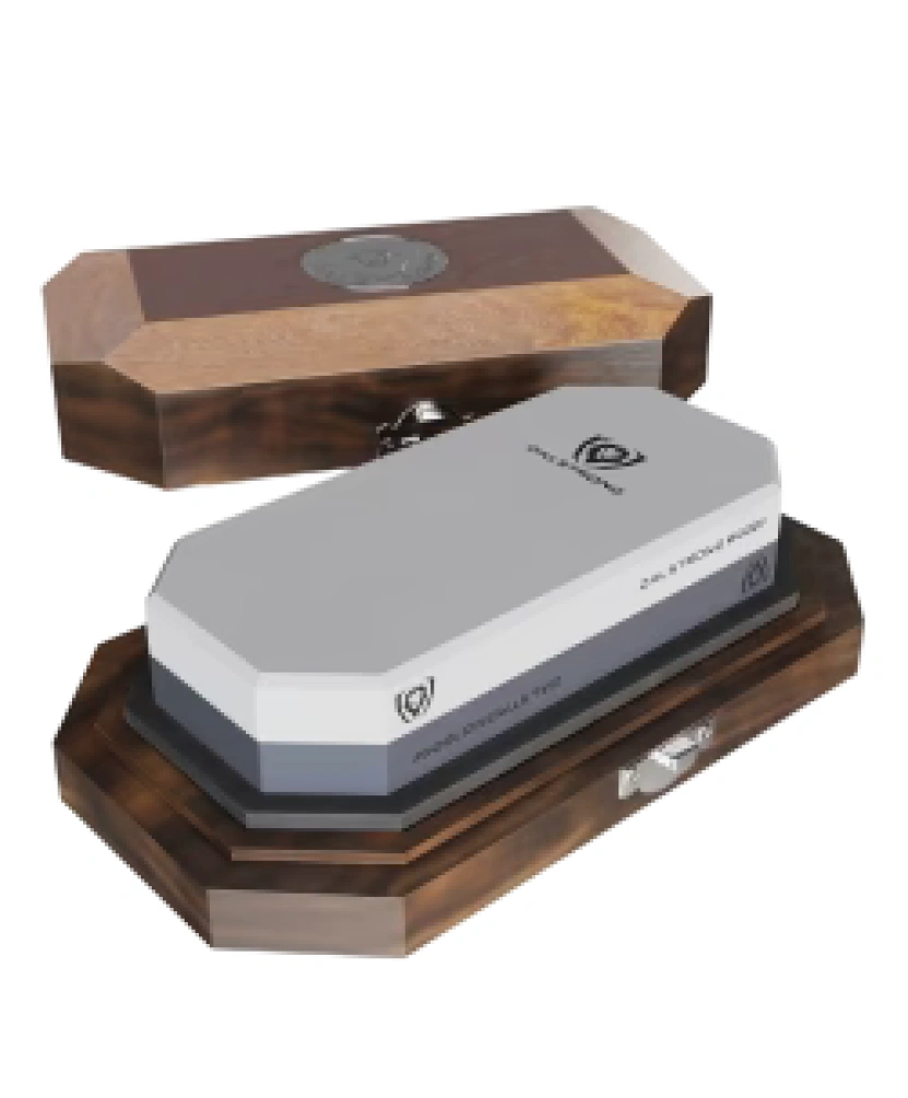 #1000 / #6000 Grit Combo with Oak Storage Box