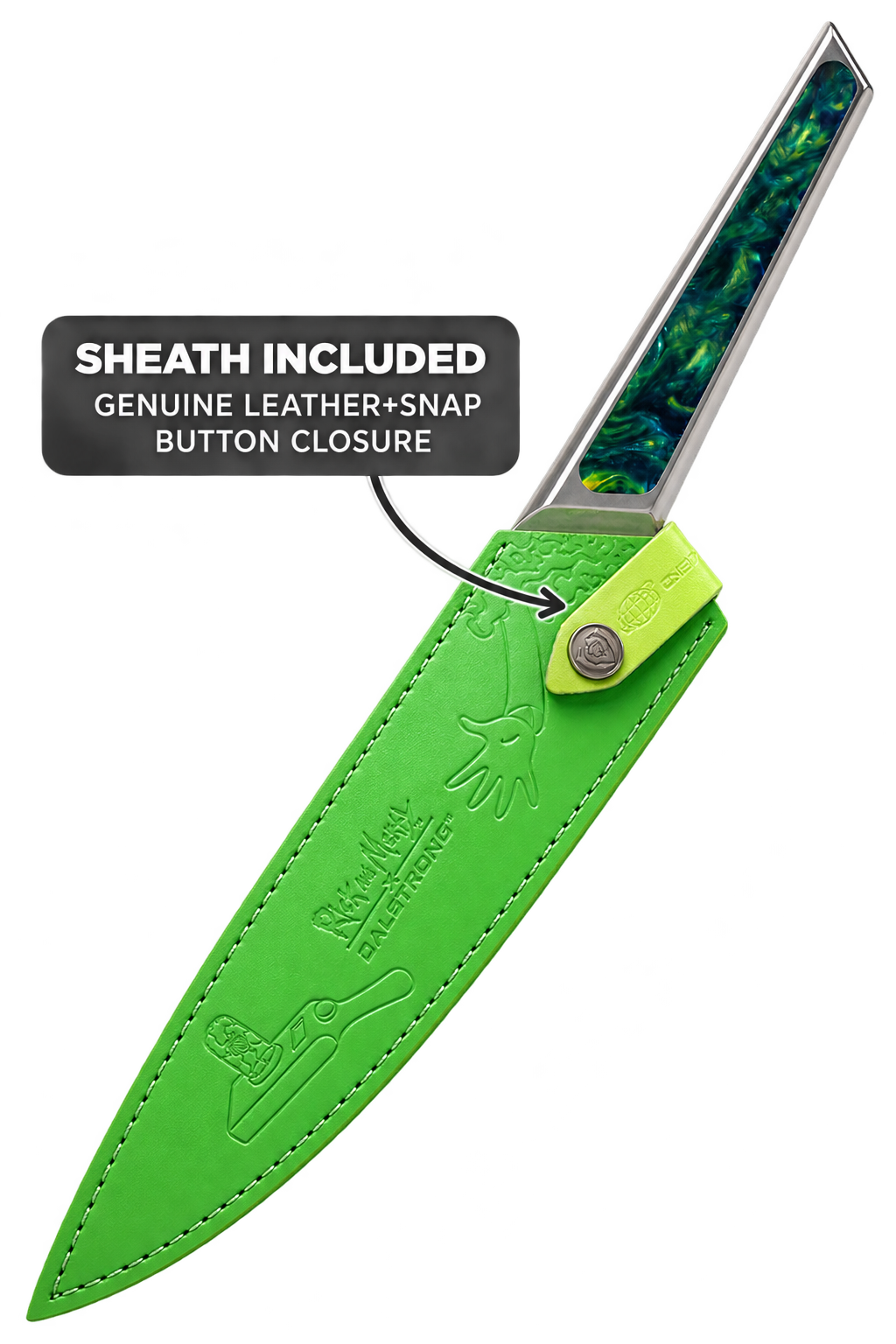 Chef Knife 8" | Rick and Morty™ Edition | Dalstrong © - 3