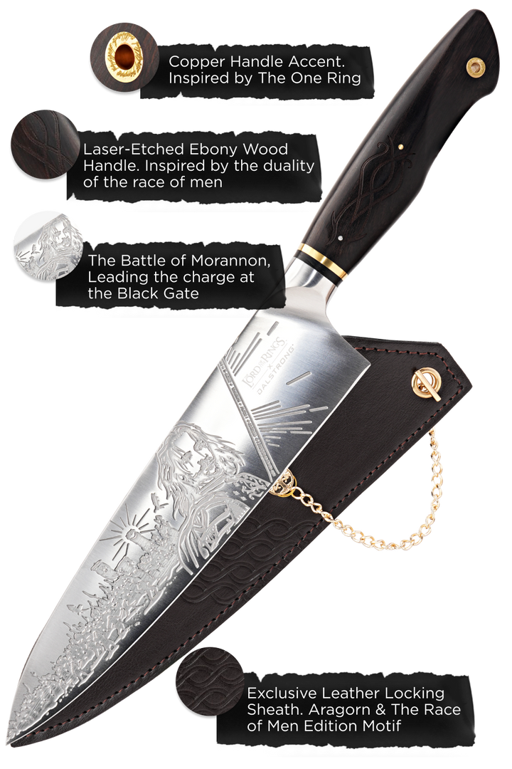 Chef Knife 8" | Lord of the Rings™ Edition | Dalstrong ©