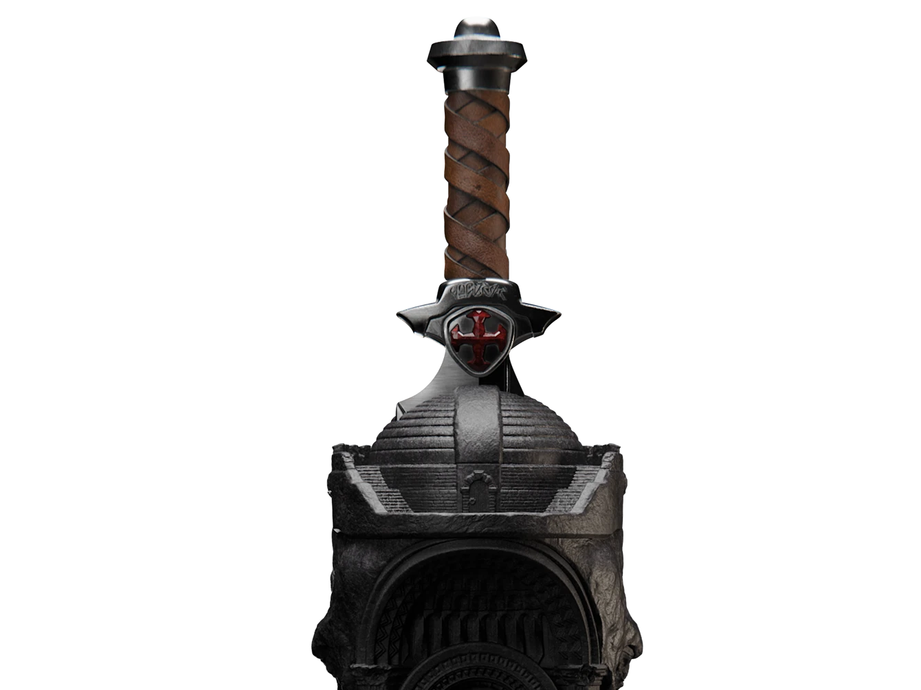Masters of The Universe™ x StudioForge™ | CASTLE GRAYSKULL™  EDITION: Blade of Eternia™ | 8” Collector’s Chef Knife & Display Stand