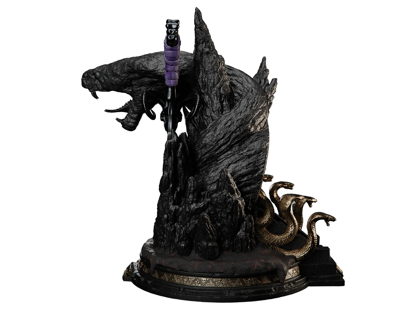 Masters of The Universe™ x StudioForge™ | SNAKE MOUNTAIN™ EDITION: The Blade of Havoc™ | 8” Collector’s Chef Knife & Display Stand