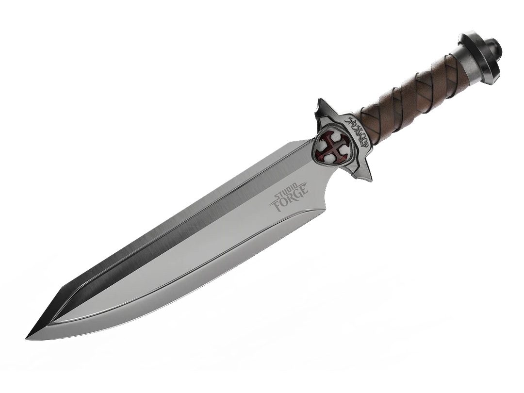 Masters of The Universe™ x StudioForge™ | CASTLE GRAYSKULL™  EDITION: Blade of Eternia™ | 8” Collector’s Chef Knife & Display Stand - 2