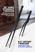 2 Piece Tweezers Set