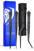 4 Piece Plating Tweezers Set 6.5"