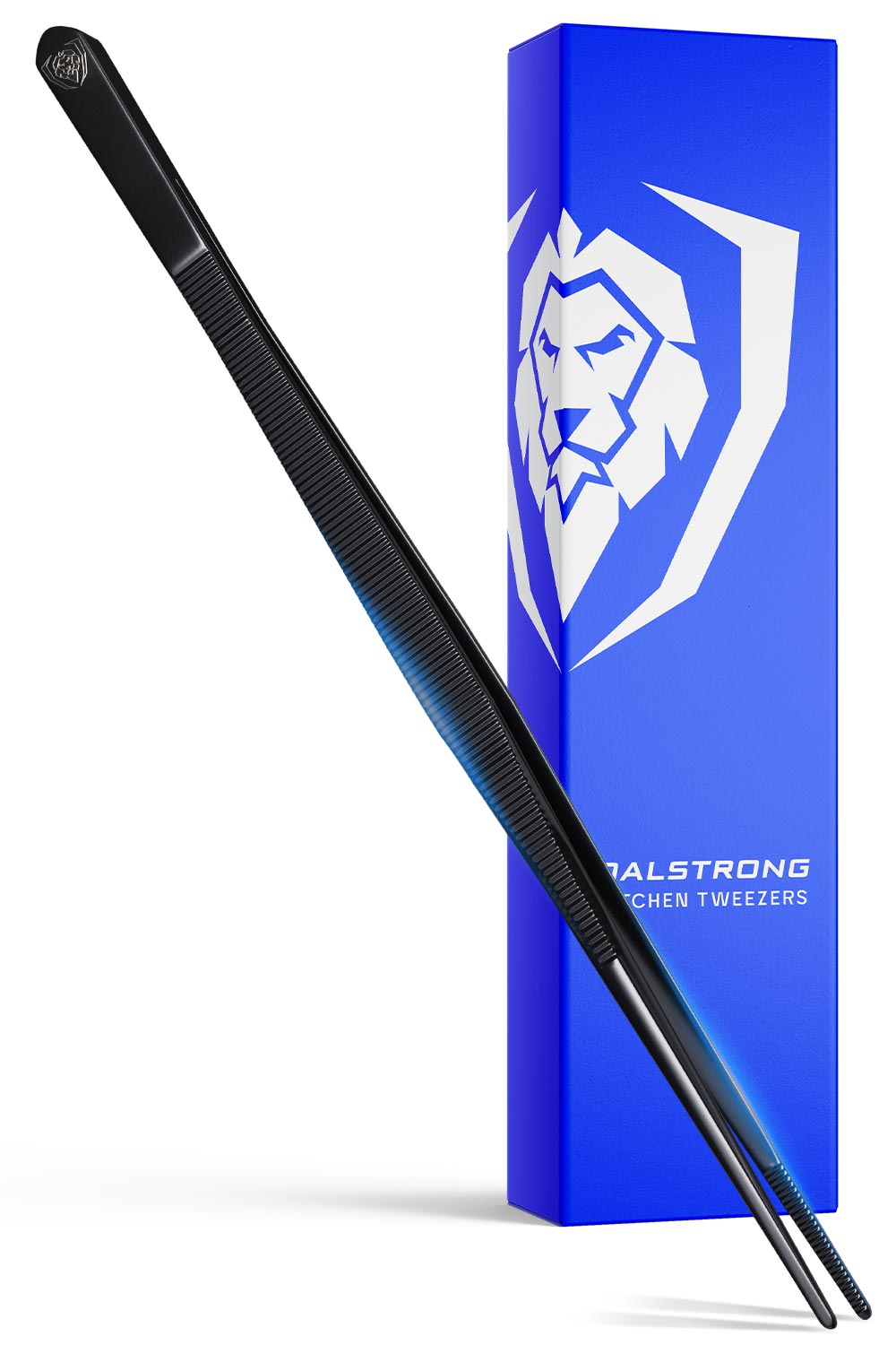 High-Precision Black Titanium Coated 12" | Professional Tweezers | Dalstrong ©