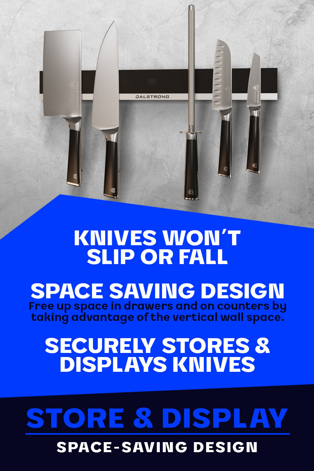 Magnetic Bar Silicone | Wall Knife Holder | Dalstrong © 9