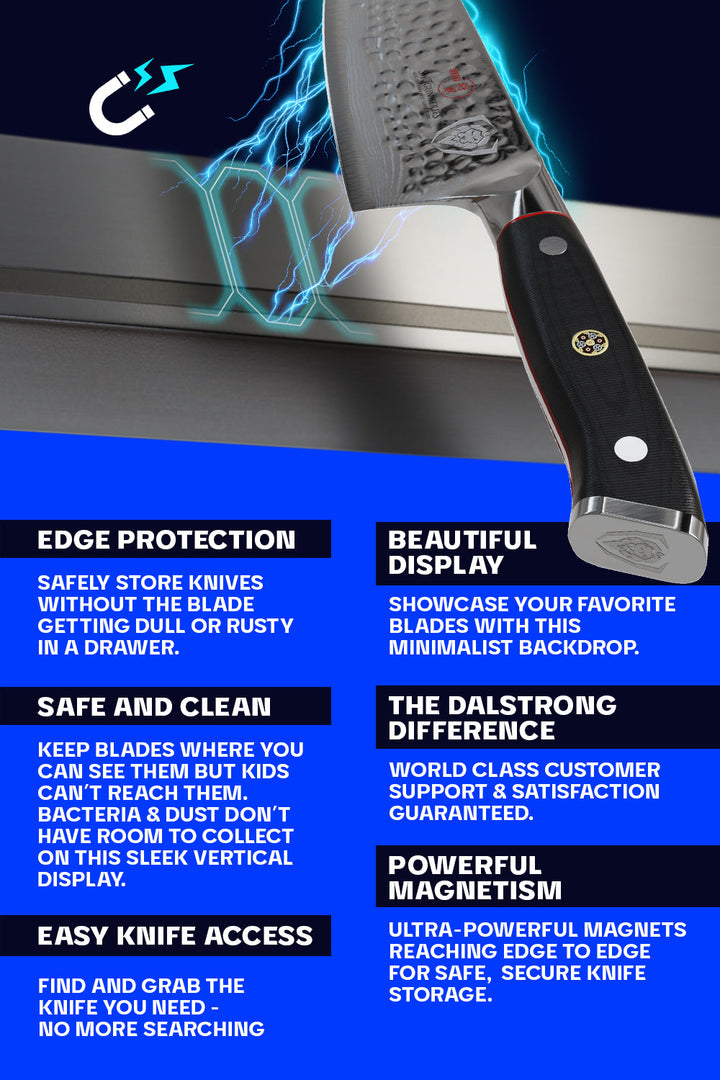 Magnetic Bar Stainless | Wall Knife Holder | Dalstrong © 7