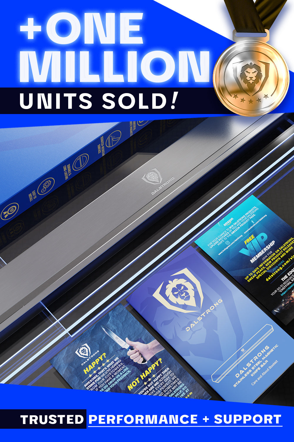 Magnetic Bar Stainless | Wall Knife Holder | Dalstrong © 6