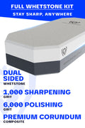 #1000 / #6000 Grit Combo with Oak Storage Box