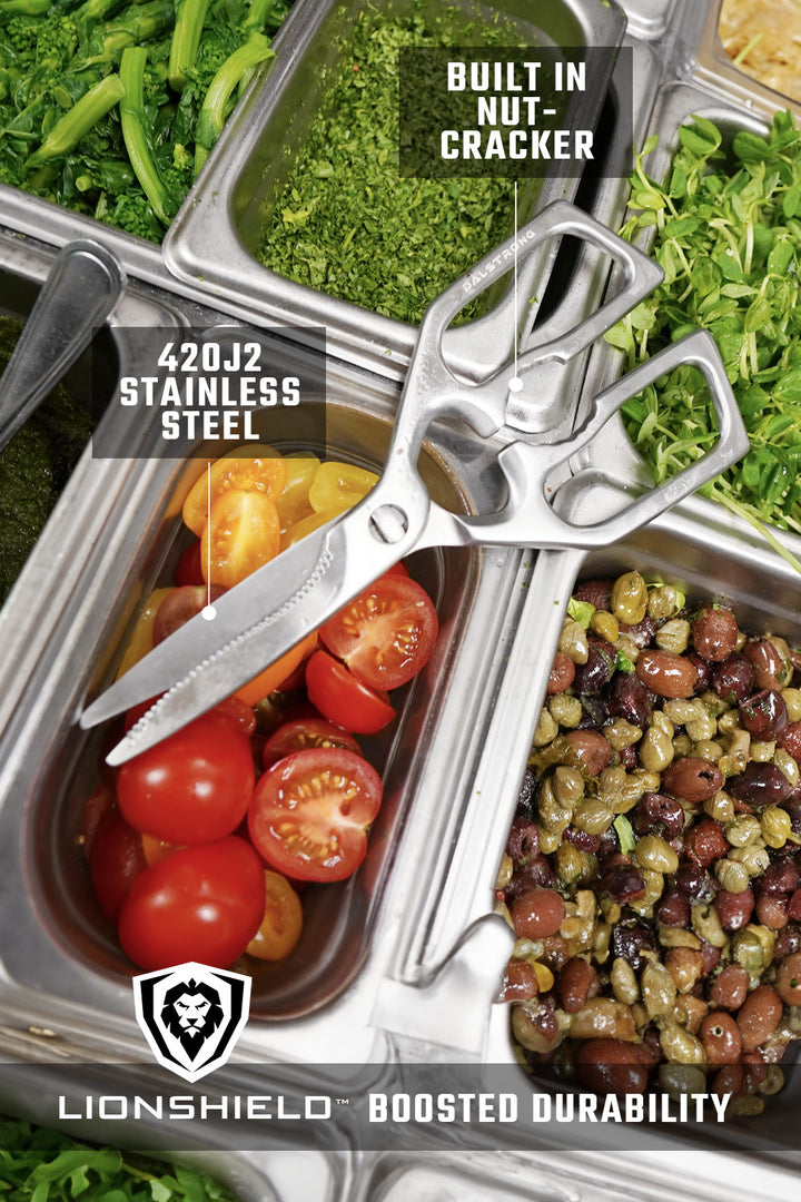 Professional Kitchen Scissors | 420J2 Stainless Steel | Dalstrong ©