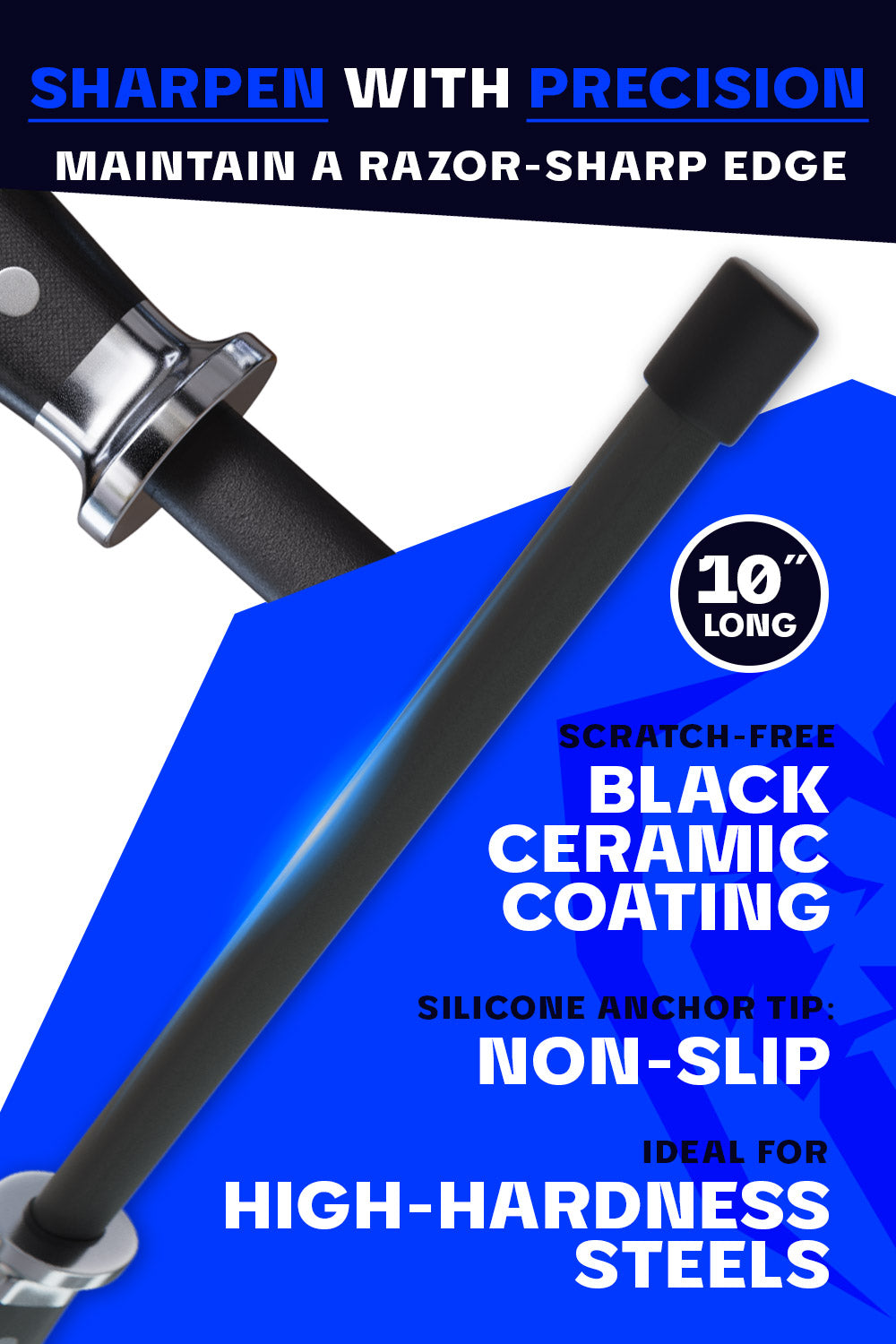 Honing Rods - Black Ceramic