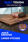 End-Grain Teak Cutting Board