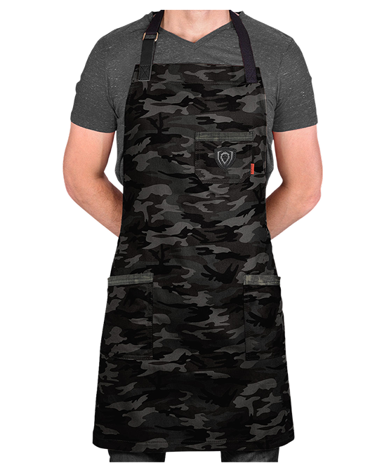 The Kitchen Rambo | Dark Camo Professional Chef's Kitchen Apron | Dalstrong ©