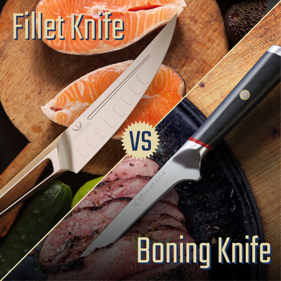 The Difference Between A Fillet Knife & A Boning Knife