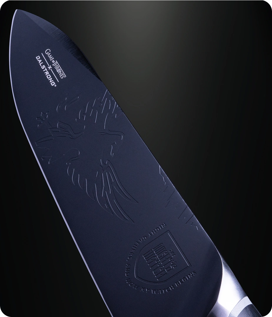 <h6>Low Maintenance</h6><p>High carbon levels allow it to get razor sharp. High chromium ensures its durability and resistance to wear, tear, and corrosion.</p><p></p><h6>A legacy of greatness</h6><p>Produced in partnership with OUTOKUMPU – the global leader in Stainless Steel, with more than a century of metallurgical expertise.</p>