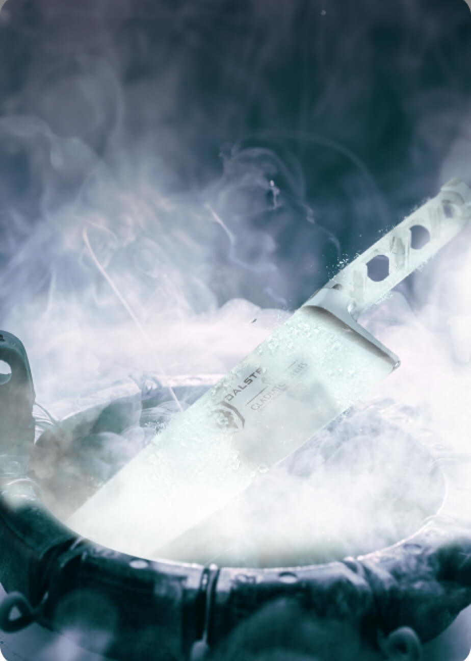 LionShield heat treatment: fire, then ice