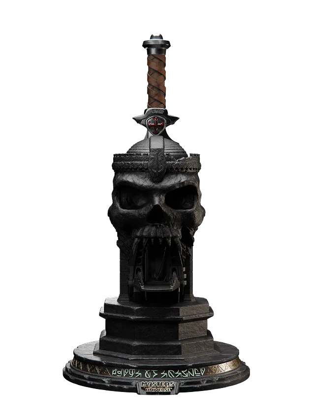 Masters of The Universe™ x StudioForge™ | CASTLE GRAYSKULL™  EDITION: Blade of Eternia™ | 8” Collector’s Chef Knife & Display Stand