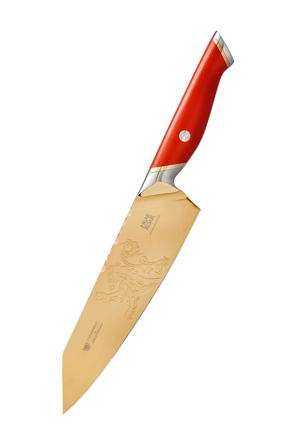 Chef Knife 8" | Game of Thrones™ Edition | House Lannister™ | Dalstrong ©