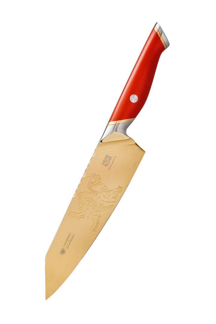 Chef Knife 8" | Game of Thrones™ Edition | House Lannister™ | Dalstrong ©