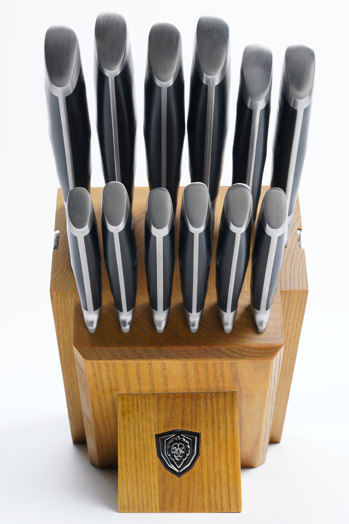 12-Piece Block Set | Black Handles | Gladiator Series | NSF Certified | Dalstrong ©