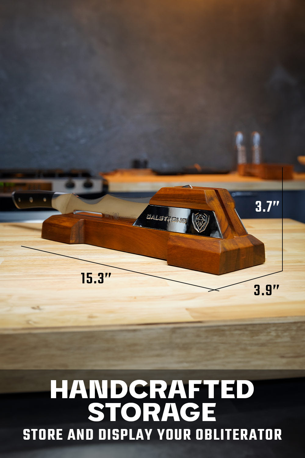 Annihilator Meat Cleaver with Stand 14" | Gladiator Series | Cleaver NSF Certified | Dalstrong ©