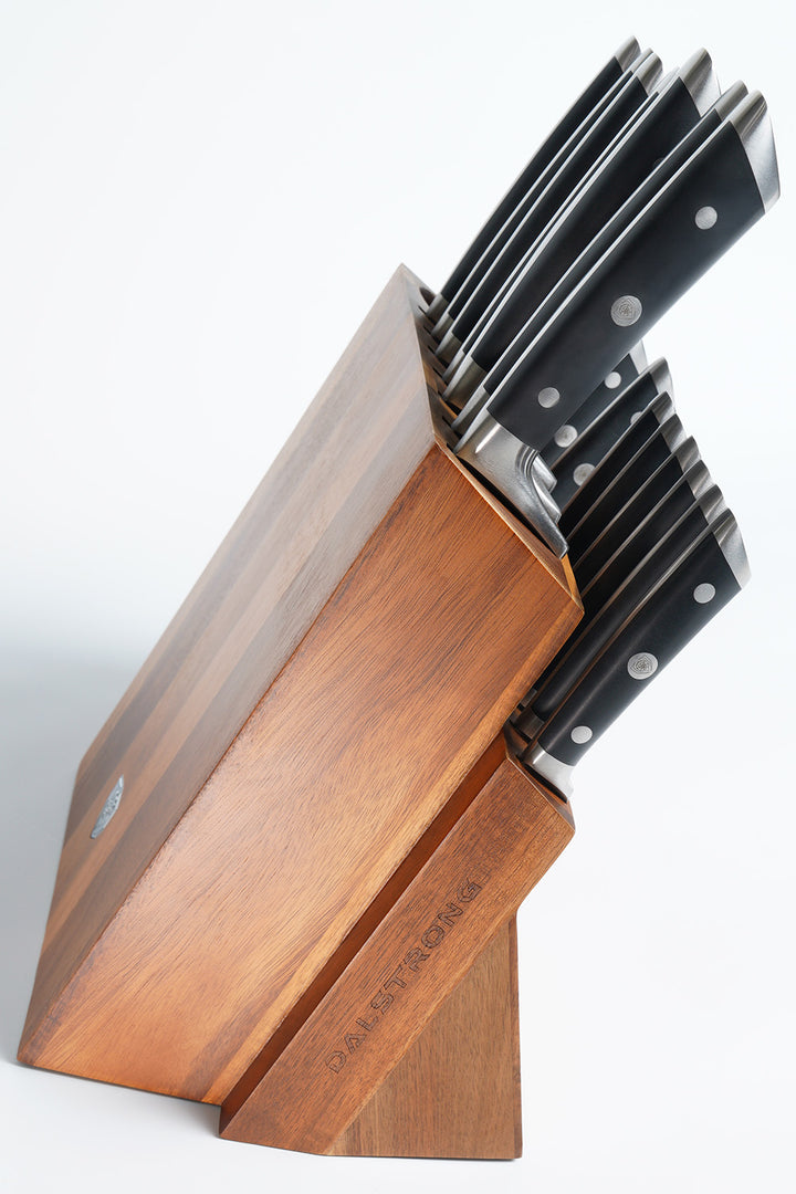 The Gladiator Bundle |  18-Piece Colossal Knife Set + Premium Whetstone Kit