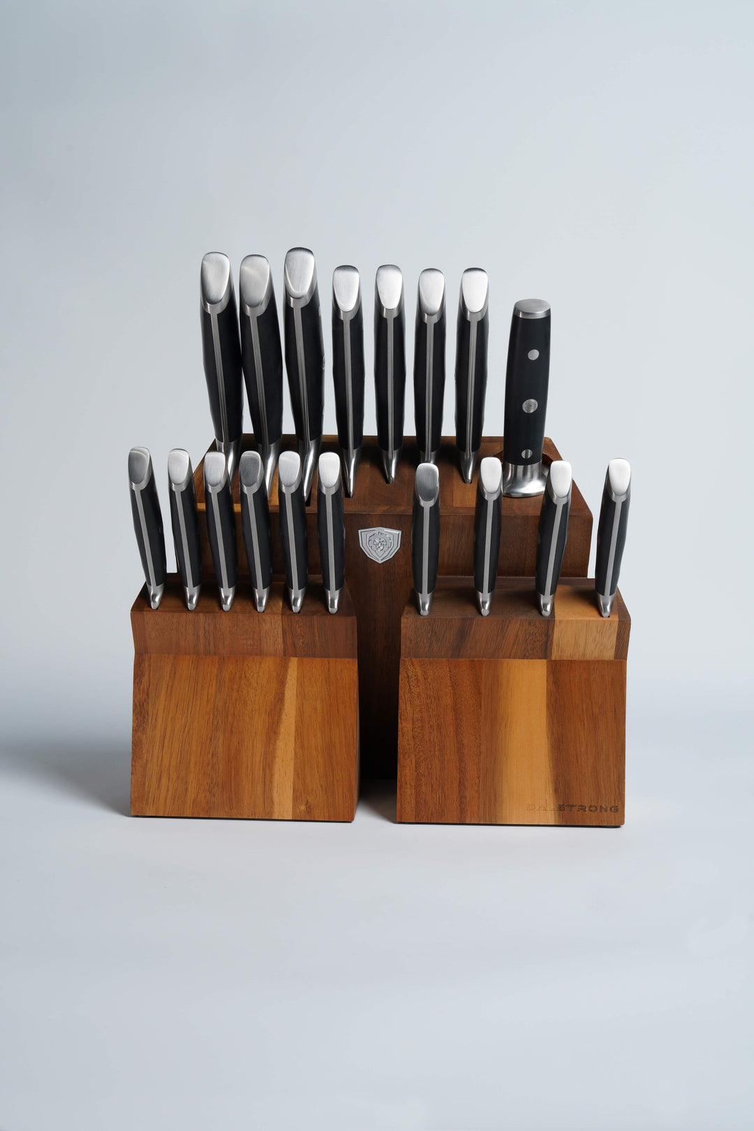 18 Piece Colossal Knife Set with Block | Gladiator Series | Knives NSF Certified