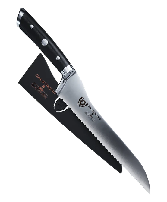 Gladiator Series _ Serrated Offset Bread & Deli Knife 8" | Gladiator Series | NSF Certified | Dalstrong © _ 1