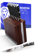 8-Piece Steak Knife Set with Storage Block