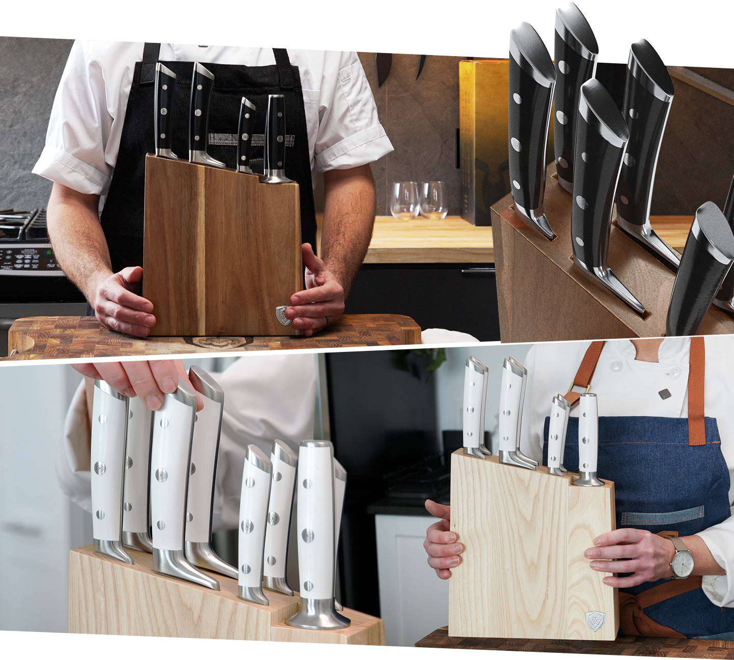 Gladiator Series 8-Piece knife block set