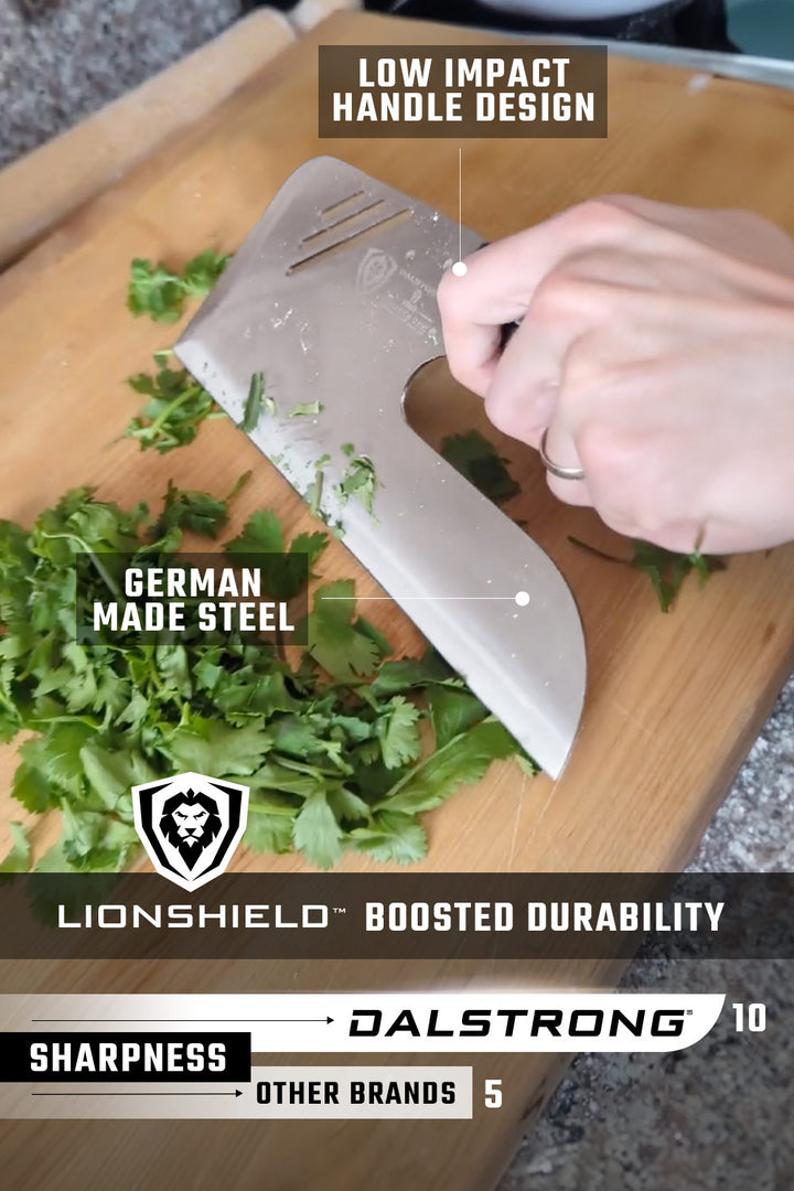 Menkiri Noodle Knife 9.5" | Gladiator Series | NSF Certified | Dalstrong ©