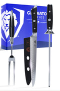 Carving Knife & Fork Set 9"