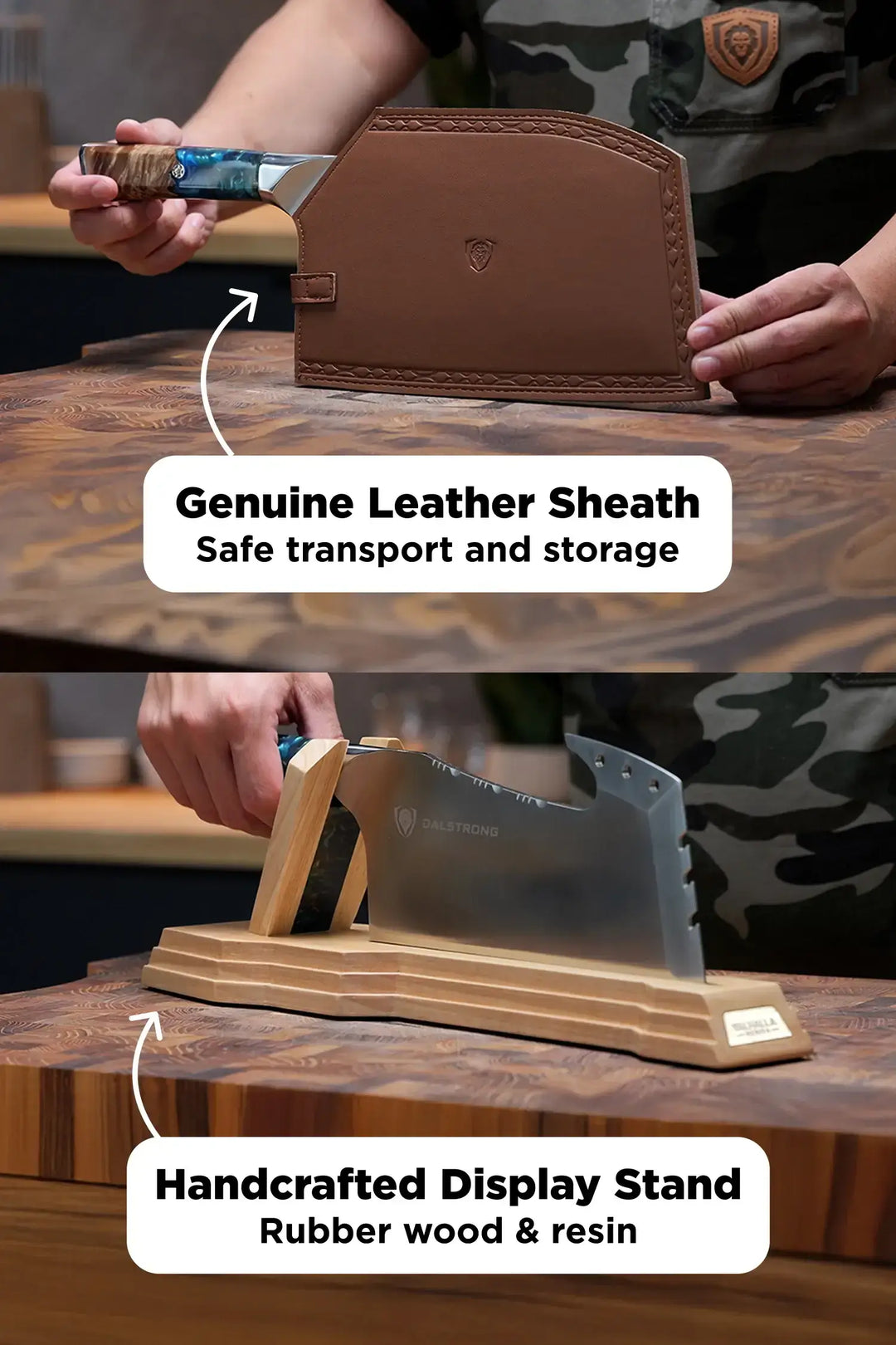 Obliterator Cleaver Knife | Valhalla Series | Dalstrong © 17