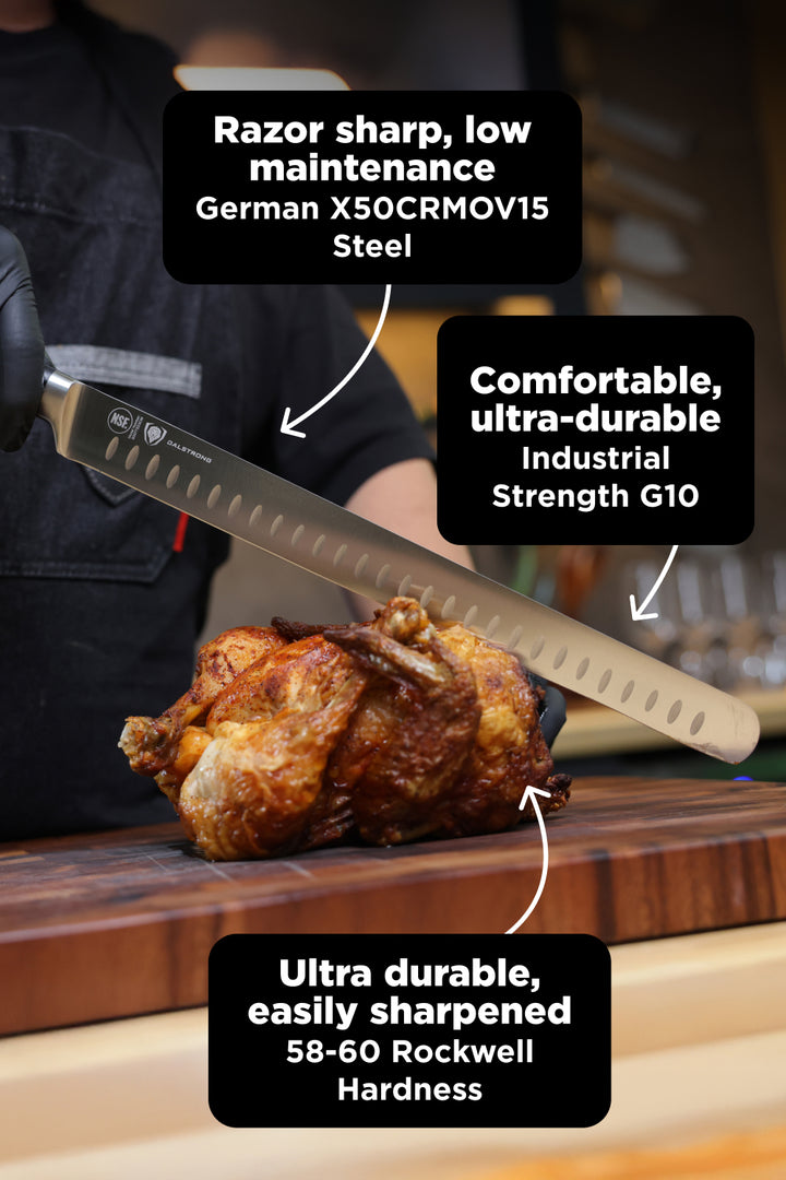 Slicing & Carving Knife 12" | Gladiator Series | NSF Certified | Dalstrong ©