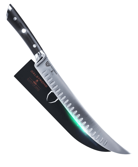 Butcher's Breaking Cimiter Knife 10" | Gladiator Series | NSF Certified | Dalstrong ©