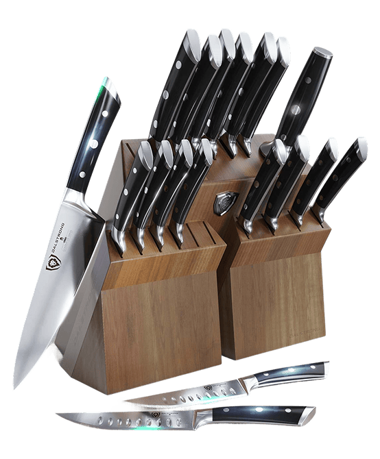 Gladiator Series _ 18 Piece Colossal Knife Set with Block | Gladiator Series | Knives NSF Certified _ 1