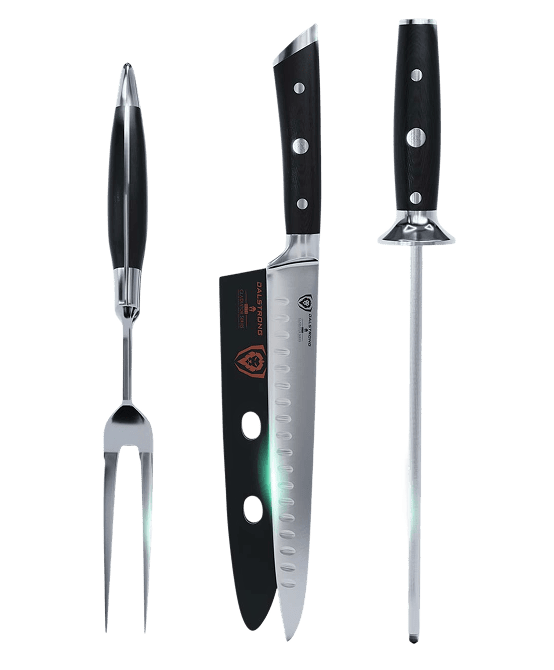 Carving Knife & Fork Set 9