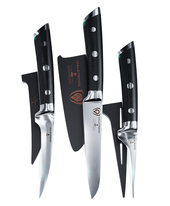 Gladiator Series ELITE _ Fruit & Vegetable Paring Knife Set - 3 Piece | Gladiator Series ELITE | NSF Certified | Dalstrong © _ 1