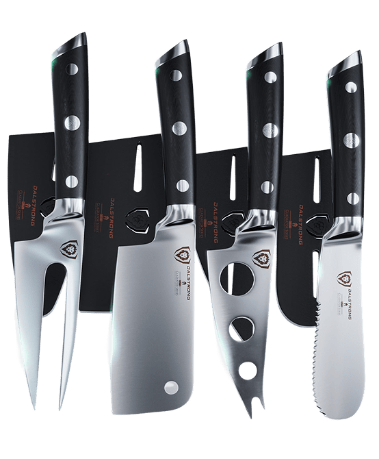 Gladiator Series _ 4-Piece Charcuterie & Cheese Knife Set _ 1