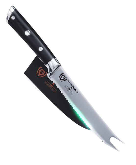 Serrated Tomato Knife 5" | Gladiator Series | NSF Certified | Dalstrong ©