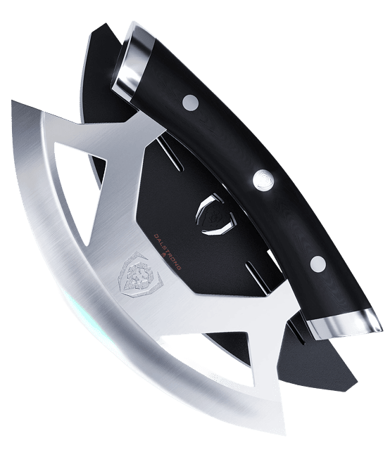 Gladiator Series _ Ulu Rocking Knife 7" | Gladiator Series | NSF Certified | Dalstrong © _ 1