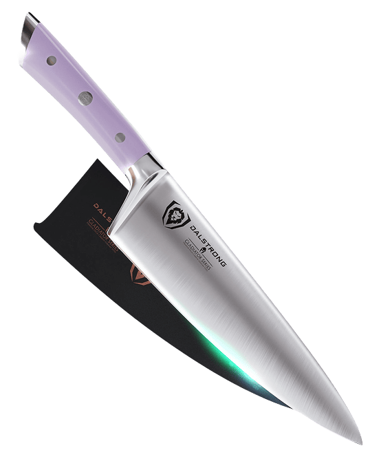 Chef Knife 8" | Lilac Handle | Gladiator Series | NSF Certified | Dalstrong ©